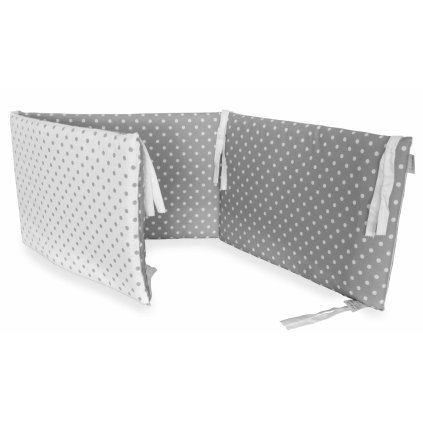 mantinel do detskej postieľky POIS šedý nunobaby.sk