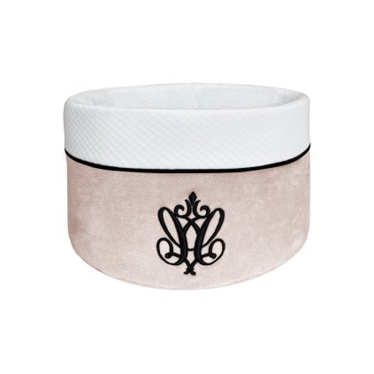 okrúhly košík béžový nunobaby.sk