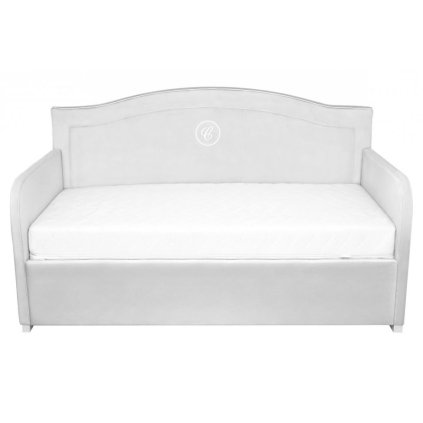 detská čalúnená posteľ 160x80 šedá nunobaby.sk