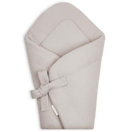 detská zavinovačka mušelínová bavlnená béžová nunobaby.sk