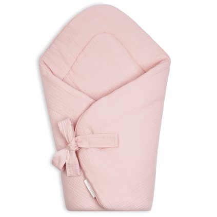detská zavinovačka mušelínová bavlna ružová nunobaby.sk