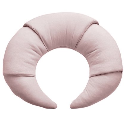 vankúš na dojčenie croissant ružový 4 nunobaby.sk