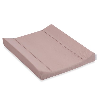 PVC prebaľovacia podložka mušelínová pudrovo ružová nunobaby.sk