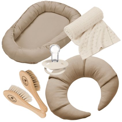 novorodenecká súprava Minimal kapučíno nunobaby.sk