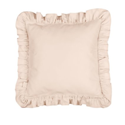 dekoračný vankúš saténový béžový nunobaby.sk