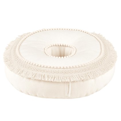 vankúš zdobený čipkou vanilka 2 nunobaby.sk