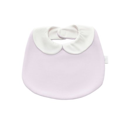 Caramella Baby Pink podbradník s golierom ružový nunobaby.sk