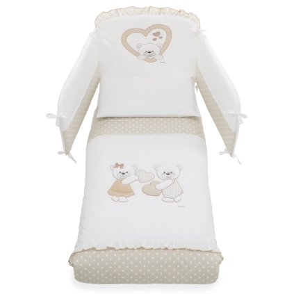 Italbaby set do postieľky Dolci Coccole hnedá nunobaby.sk