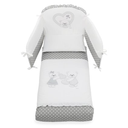 Italbaby set do postieľky Dolci Coccole šedá nunobaby.sk