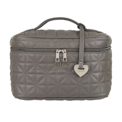 gray quilted beautycase 17813 9225