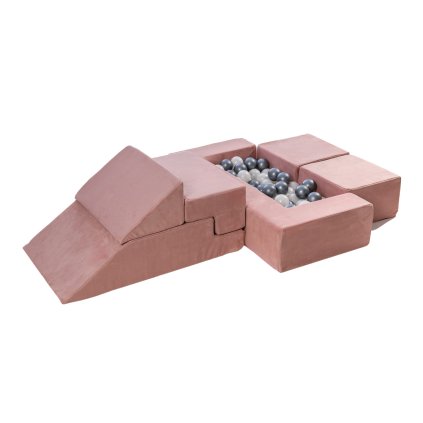 MeowBaby MFPZR01IE penove ihrisko ružové 1 nunobaby.sk