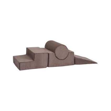 KR4EL001IE 1 MeowBaby® Aesthetic Shape penová zostava na hranie 4 dielny set hnedá