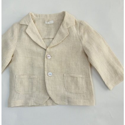 Nanán chlapčenské sako - béžová