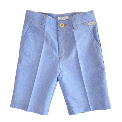 Nanán chlapčenské bermudy – bledo modrá
