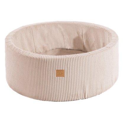 MeowBaby® Aesthetic detský suchý bazén 90x30cm – béžová