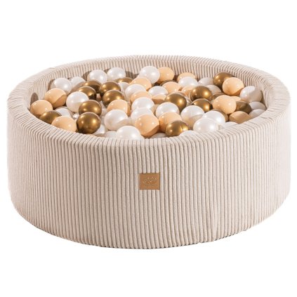 detský suchý bazén s guličkami 90x30cm + 200 guličiek – nunobaby