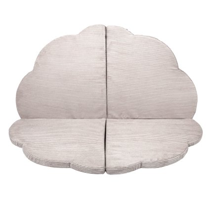 MeowBaby® Aesthetic penová hracia podložka obláčik 160cm - béžová