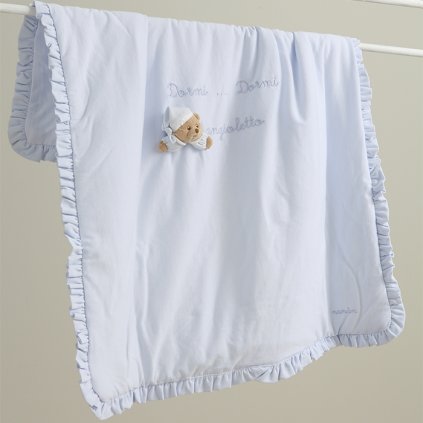 detská deka do kočíka Puccio modrá nunobaby.sk