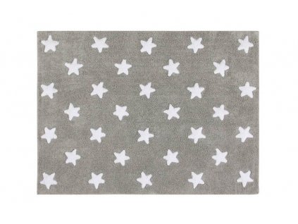 Lorena Canals pratelný koberec Stars Grey - White