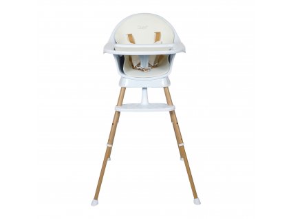 Quax jídelní židle Ultimo 3 Luxe - White/natural