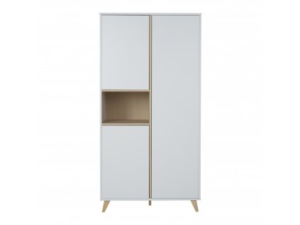 Quax dvoudveřová skříň Loft white