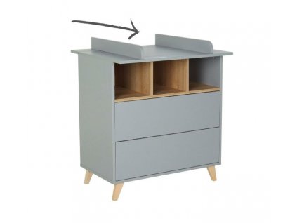 QUAX externí rám na komodu Loft grey