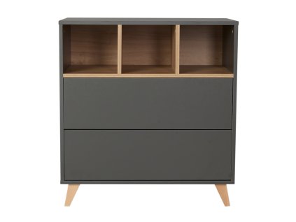 QUAX komoda Loft antracit