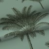 Tapeta Palm trees grayish green