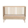 QUAX prestaviteľná detská postieľka Cocoon Natural Oak 140x70cm (2v1) nunobaby.sk