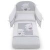 set do postieľky Baby Jolie šedý nunobaby.sk