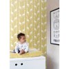 Tapeta Giraffes ochre yellow