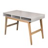 Quax dětský psací stůl Trendy šedý (2v1)