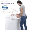 otočný systém EASY DRESS na prebaľovací pult s vaničkou biely (3v1) nunobaby.sk
