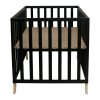 QUAX detská ohrádka Alix čierna nunobaby.sk