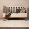 Quax prestaviteľná detská postieľka Trendy Clay 140x70cm (3v1) nunobaby.sk