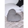 Pure Nature dekoračný vankúš srdce zo 100% ľanu šedá 4 nunobaby.sk