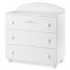 Italbaby detská komoda Classic biela nunobaby.sk