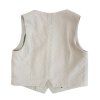 Nanán chlapecká vesta – béžová