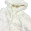 Nanán kožušinový kabátik biely- luxusný a hrejivý