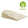 Klinový Antirefluxný detský vankúš do kočíka Bamboo - 30x33cm