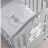 Italbaby set do postýlky Fiocco šedý