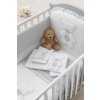 Italbaby set do postýlky Fiocco šedý