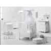 Italbaby set do postýlky Happy Family bílý