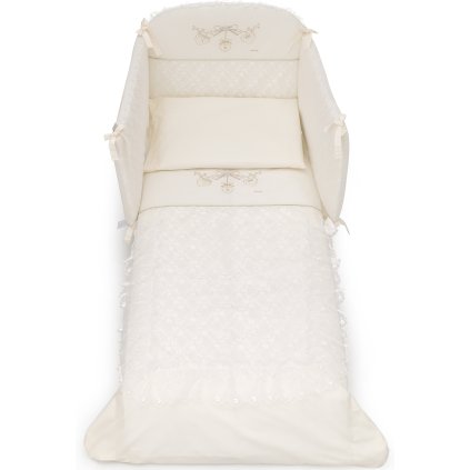 Italbaby set do postieľky Romantic smotanový nunobaby.sk