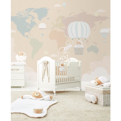 Nanán tapeta Tato v balóne nunobaby.sk