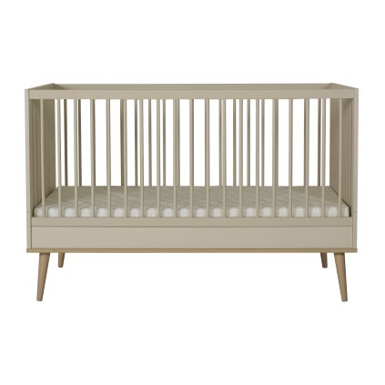 QUAX prestaviteľná detská postieľka Flow Clay 140x70cm (2v1) nunobaby.sk