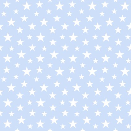Tapeta little Stars light blue