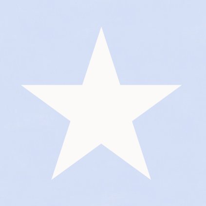Tapeta Big Stars light blue