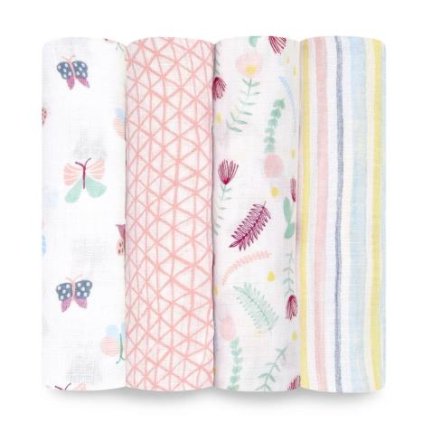 Aden & Anais 4 bavlnené plienky 120x120cm nunobaby.sk