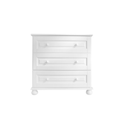 nábytok detská komoda biela nunobaby.sk